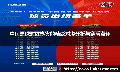 中国篮球对阵热火的精彩对决分析与赛后点评