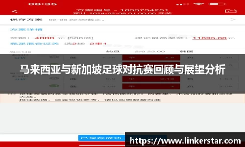 马来西亚与新加坡足球对抗赛回顾与展望分析